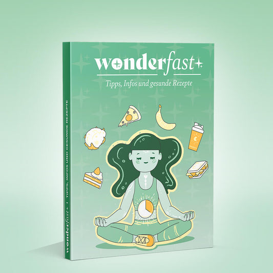 Wonderfast Buch mit Comic Mädchen auf dem Cover