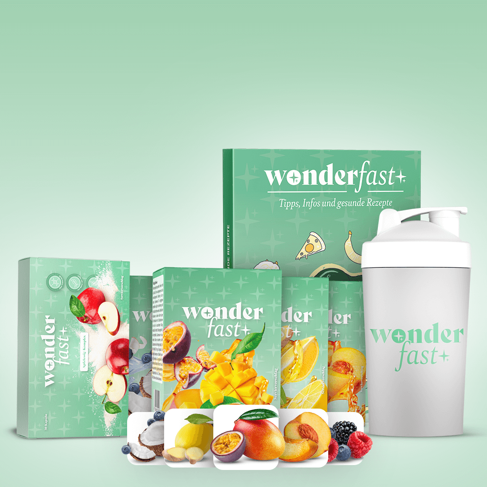WonderFast-Drink Probiermonat + GRATIS Shaker