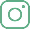 Instagram Logo in gruen
