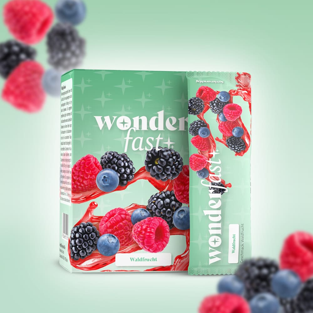 Wonderfast Drink Produktbild Waldfrucht
